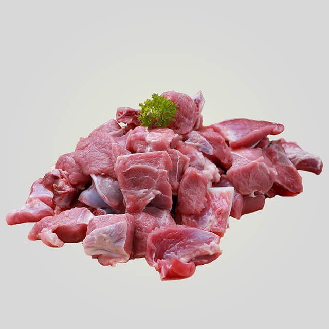 Mutton Boneless 1kg (pak)